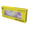 Клавіатура Hator Rockfall 2 Mecha Signature Edition USB White/White/Lilac (HTK-521-WWL) зображення 6