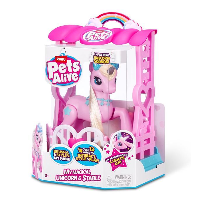 Интерактивная игрушка Pets & Robo Alive S2 Волшебный единорог в домике (9545) изображение 2