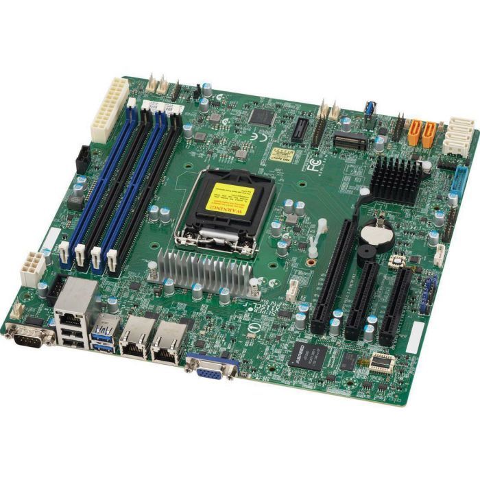 Серверная материнская плата Supermicro SERVER MB C262 MATX/MBD-X13SCL-F-O (MBD-X13SCL-F-O) изображение 2