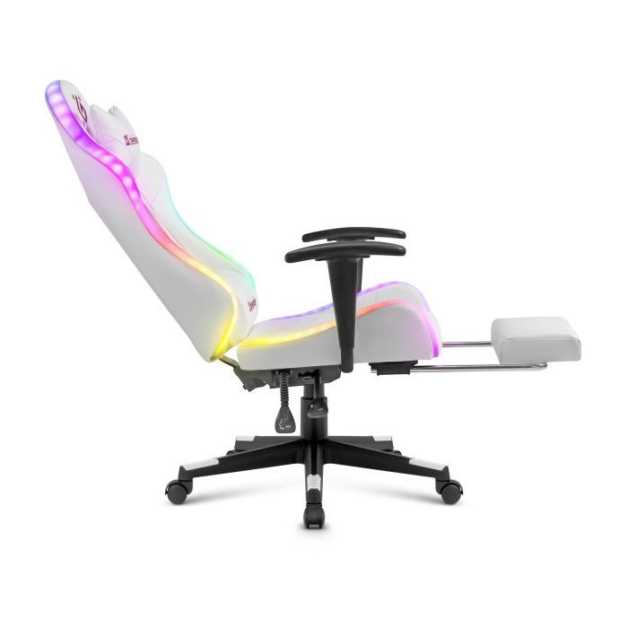 Крісло ігрове Defender Watcher RGB White (64336) зображення 5