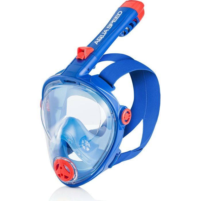 Маска для плавания Aqua Speed Spectra 2.0 7079 синій, помаранчевий 248-01 S (5908217670793)