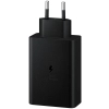 Зарядное устройство Samsung 2xUSB-С 65W PD PPS/USB-A Black (EP-T6530NBEGEU) изображение 2