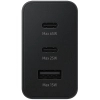 Зарядное устройство Samsung 2xUSB-С 65W PD PPS/USB-A Black (EP-T6530NBEGEU) изображение 3