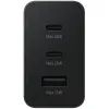 Зарядний пристрій Samsung 2xUSB-С 65W PD PPS/USB-A Black (EP-T6530NBEGEU) зображення 3