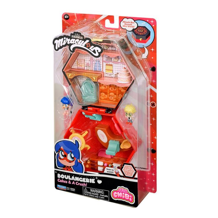 Игровой набор Miraculous Леди Баг и Супер-Кот серии Chibi- Пекарня Буланжери (50551) изображение 10