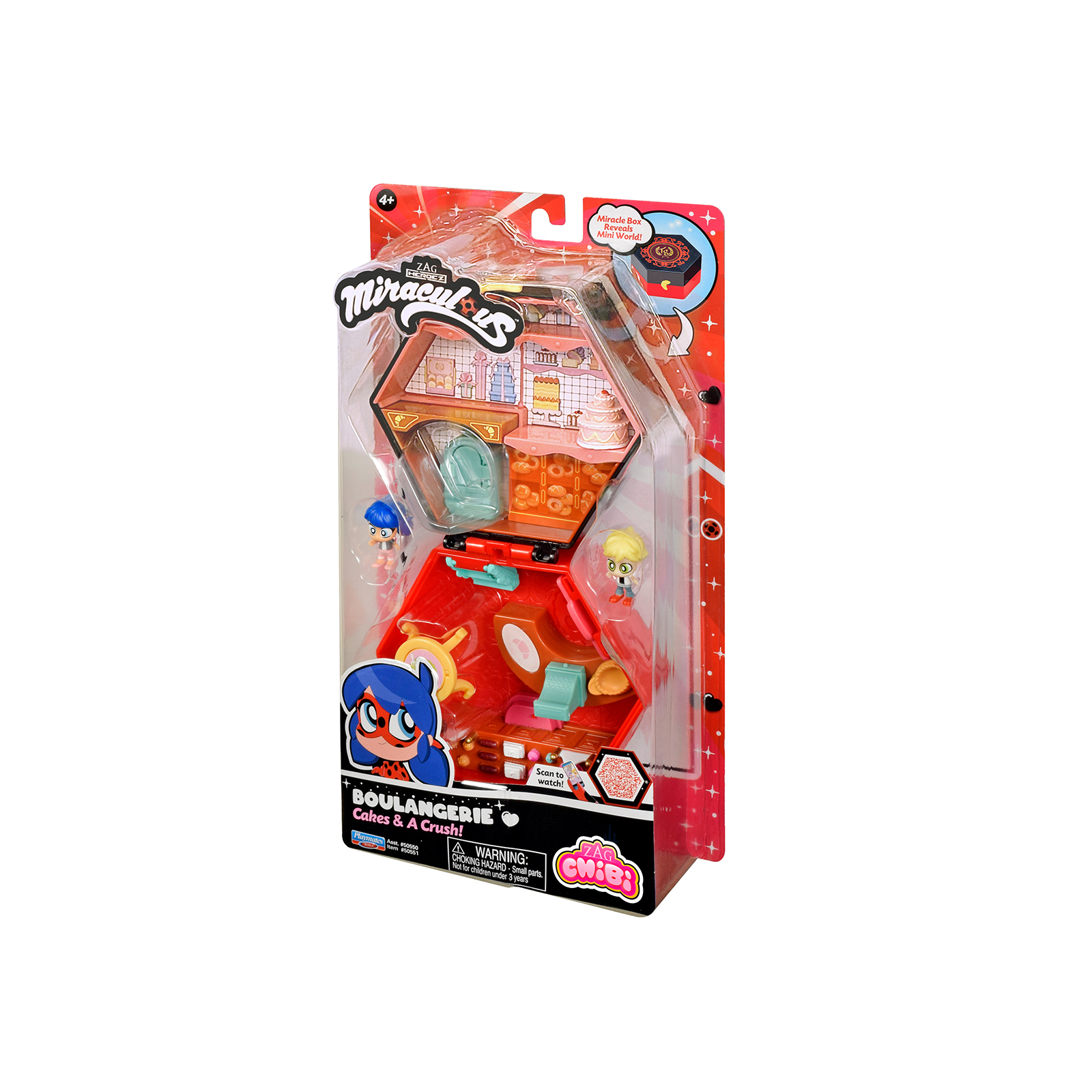 Игровой набор Miraculous Леди Баг и Супер-Кот серии Chibi- Пекарня Буланжери (50551) изображение 10