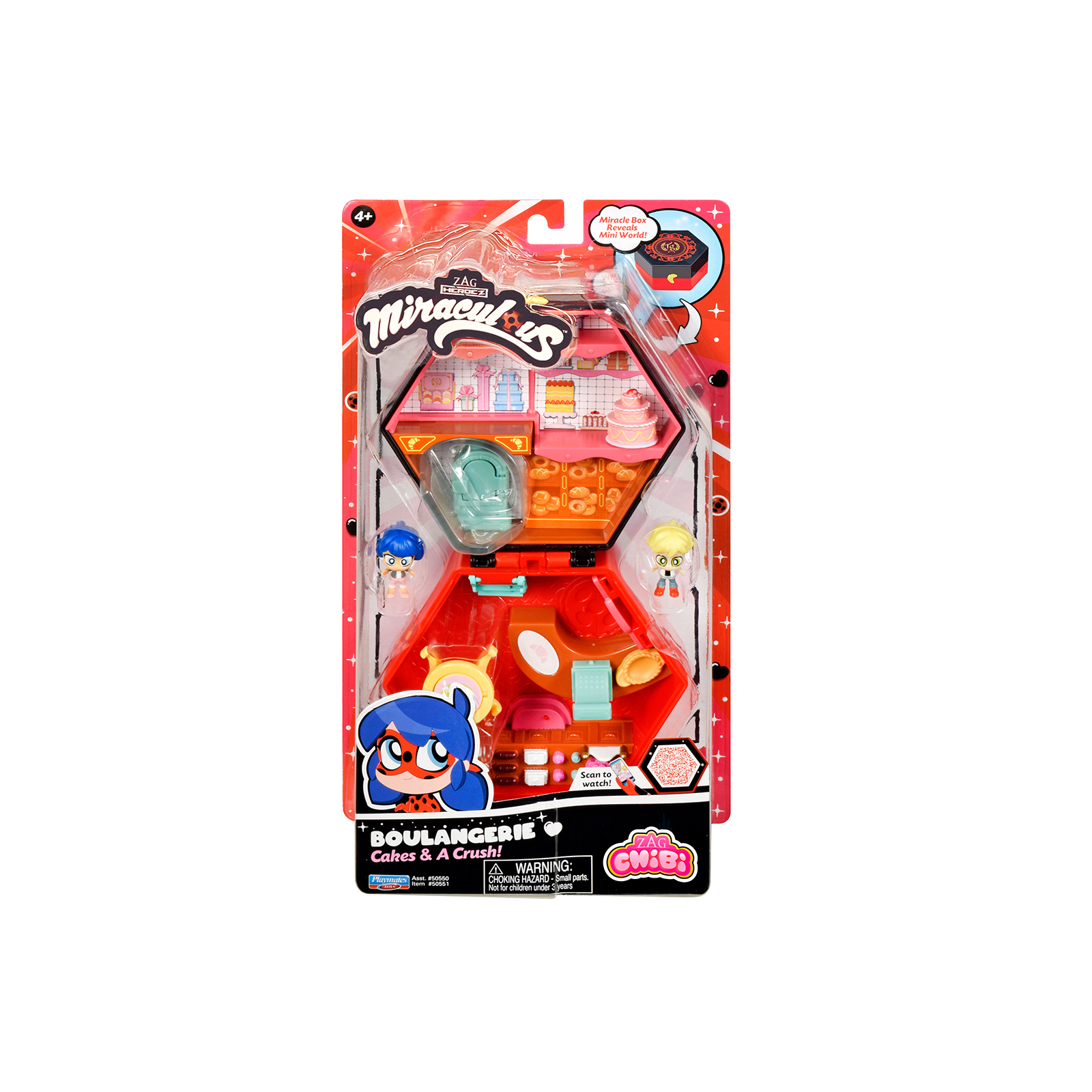 Игровой набор Miraculous Леди Баг и Супер-Кот серии Chibi- Пекарня Буланжери (50551) изображение 2