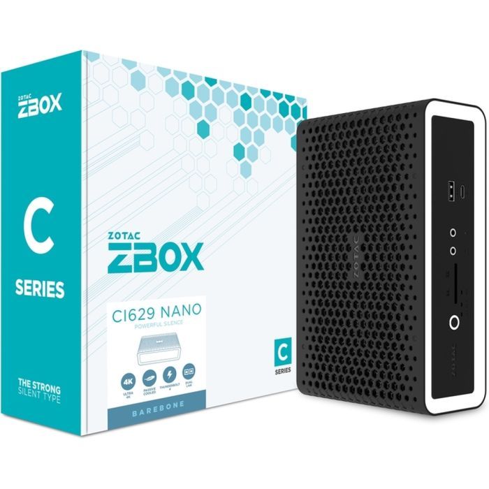 Компьютер Zotac CI629 nano / i3-1315U, 2.5" SATA/HDD SATA (ZBOX-CI629NANO-BE) изображение 7