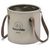 Ведро складное Naturehike ПВХ NH20SJ040 20 л світло-коричневий (6927595764633)
