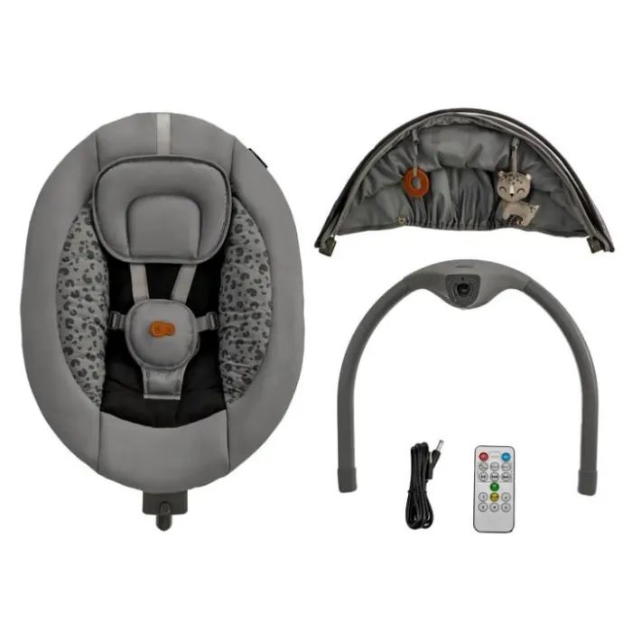 Кресло-качалка Kinderkraft Lumi 2 Light Grey (5902533925018) изображение 6