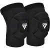 Фиксатор колена RDX Hosiery Knee Foam K5 Black/White S (пара) (HYP-K5BW-S)