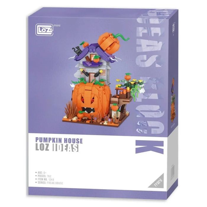 Конструктор LOZ mini Тыквенный домик без фигурок (1249)