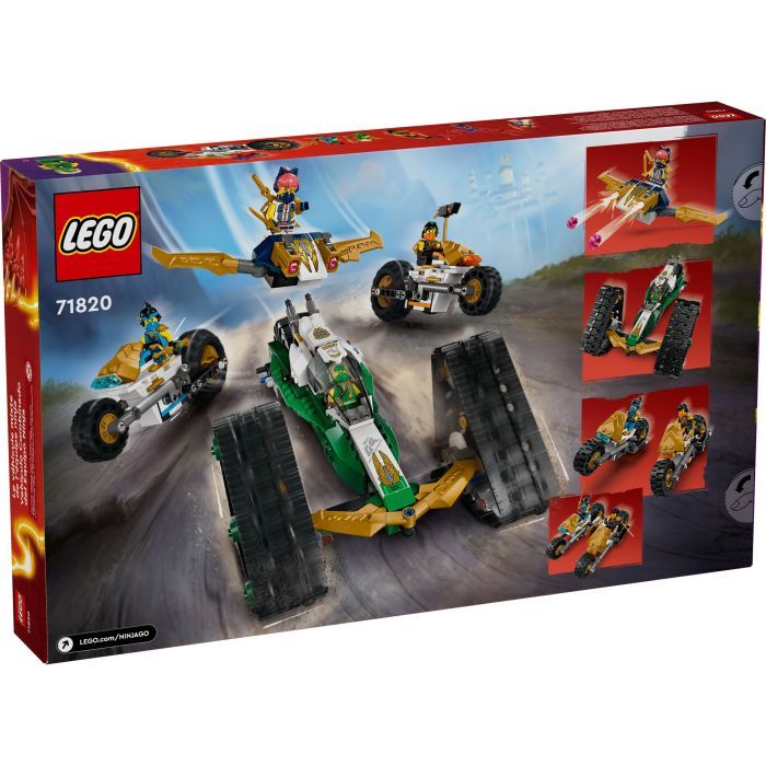 Конструктор LEGO Ninjago Комби-автомобиль команды ниндзя (71820) изображение 9