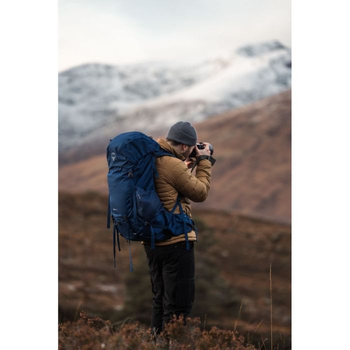 Рюкзак туристический Osprey Rook 50 dark charcoal/silver lining O/S (009.3522) изображение 10