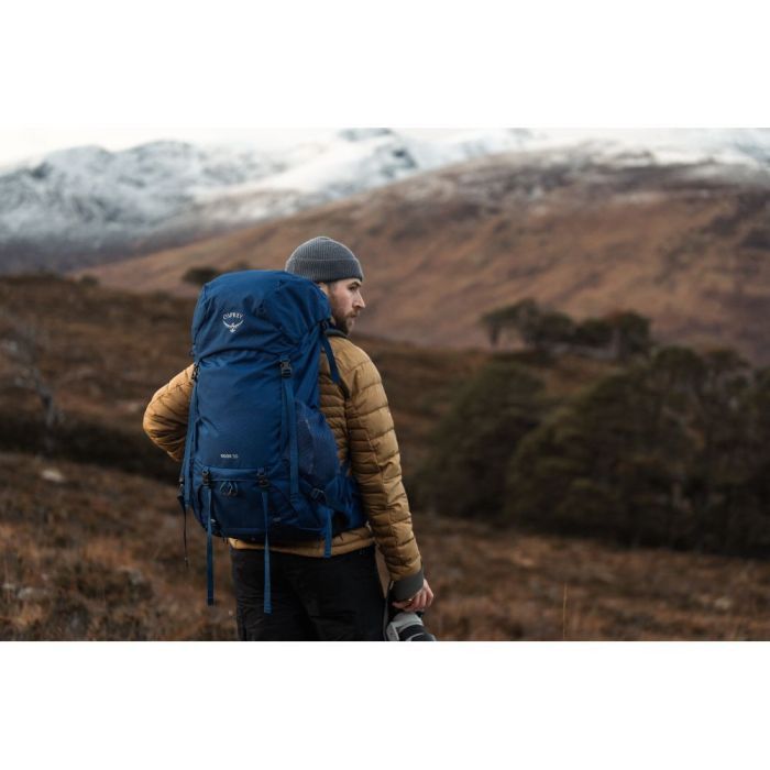 Рюкзак туристический Osprey Rook 50 dark charcoal/silver lining O/S (009.3522) изображение 11