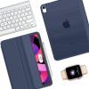 Чохол до планшета BeCover Tri Fold Hard Apple iPad Air 11" M2/M3 (2024/2025) Deep Blue (711413) зображення 5