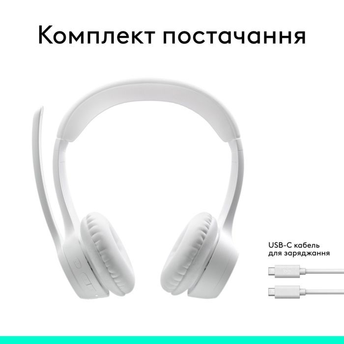 Наушники Logitech Zone 300 Bluetooth Graphite (981-001407) изображение 10