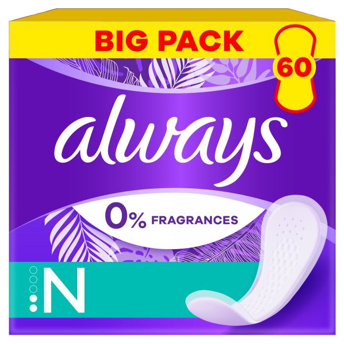 Щоденні прокладки Always Daily Fresh Normal Без запаху 60 шт. (8700216461863/8001090131263)