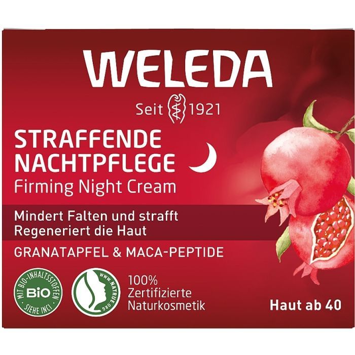 Крем для лица Weleda Ночной Гранат и пептиды Маки перуанской 40 мл (4001638580090) изображение 3