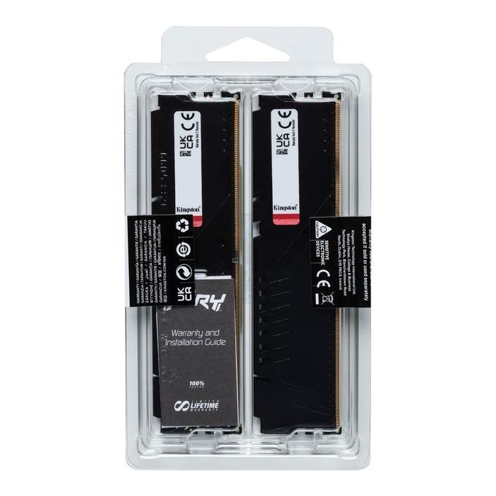 Модуль памяти для компьютера DDR5 64GB (2x32GB) 6000 MHz Beast Black XMP Kingston Fury (ex.HyperX) (KF560C30BBK2-64) изображение 6