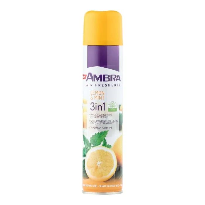 Освіжувач повітря Ambra Lemon & Mint 300 мл (4770416342341)