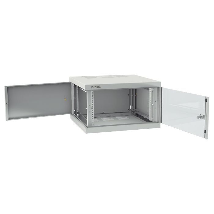Шкаф настенный Zpas 15U 19" 600x600 Z-BOX (W-ZBOX6060-15S-011) изображение 2