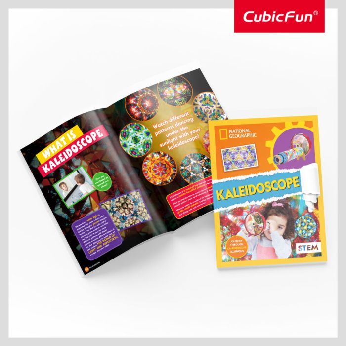 Пазл Cubic Fun Набір для моделювання STEM Калейдоскоп (DS1090h) зображення 5