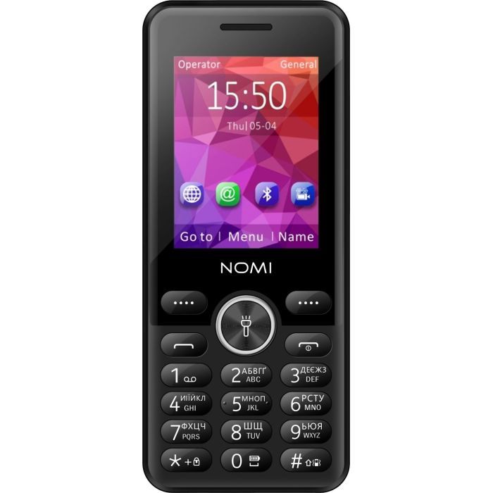 Мобільний телефон Nomi i2412 Black зображення 2