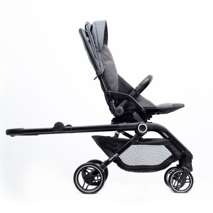 Коляска Hamilton by Yoop T1 Dark Grey (65573) изображение 10