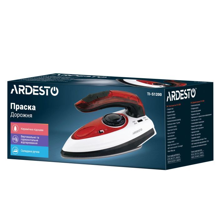Утюг Ardesto TI-S1200 изображение 12