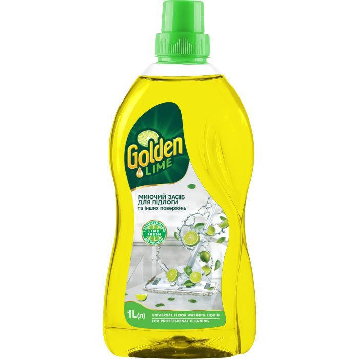 Средство для мытья пола PRO service Golden Lime Универсальное Лайм 1 л (4823071665055)
