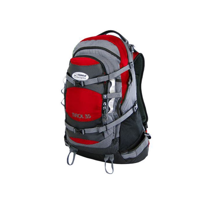 Рюкзак туристический Terra Incognita Tirol 35 red / gray (4823081500759)
