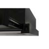 Витяжка кухонна Ventolux GARDA 50 BK (500) LED зображення 6