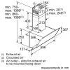 Вытяжка кухонная Bosch DWK67PJ60T изображение 5