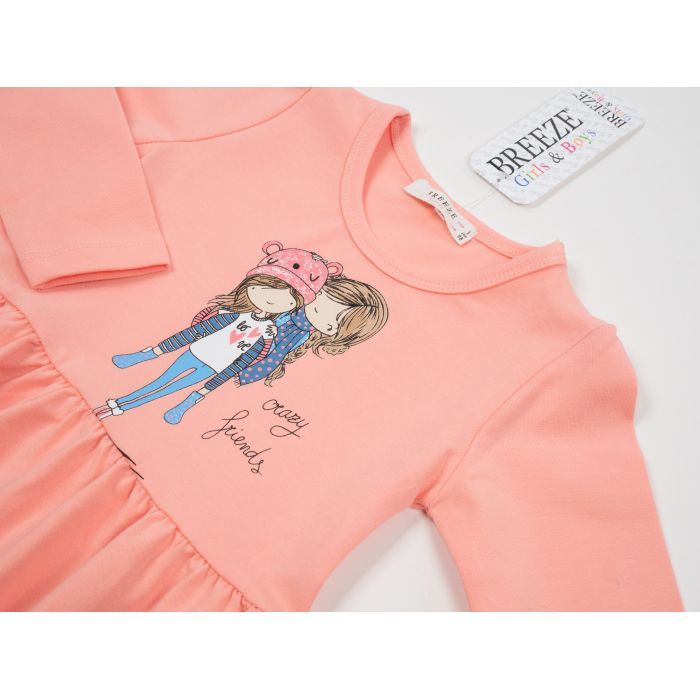 Плаття дитяче Breeze з дівчатками (20852-98G-peach) зображення 3