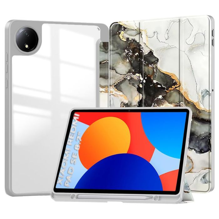 Чехол для планшета BeCover Soft Edge TPU Xiaomi Redmi Pad SE 8.7" Gray (712568)