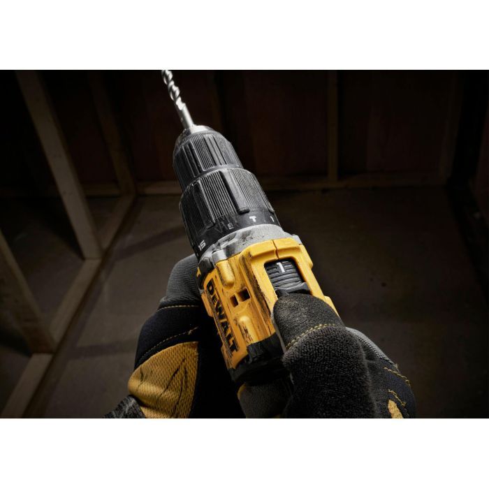 Шуруповерт DeWALT ударный XR Li-Ion 18 В 2 Ач, 68 Нм, 0-450/0-1650 об/мин,TSTAK (DCD100YD2T) изображение 8