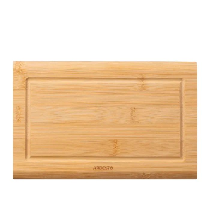 Разделочная доска Ardesto Midori 28 х 21 х 1 см, бамбук (AR1428BA) изображение 2