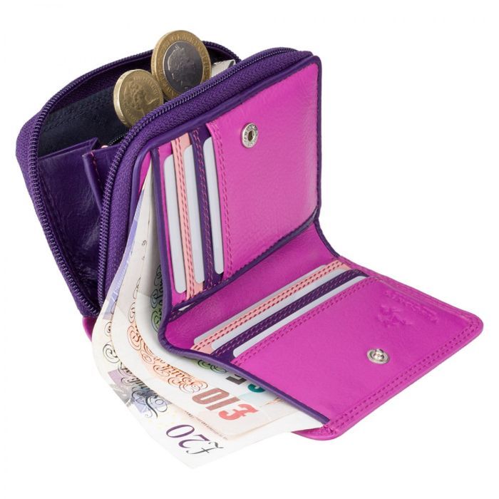 Гаманець Visconti RB53 Hawaii з RFID Red Multi (RB53 RED M) зображення 4