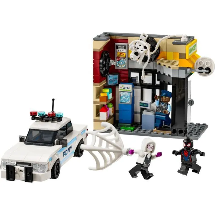 Конструктор LEGO Super Heroes Всесвіт-павук: Майлз Моралес проти Плями (76311) зображення 2