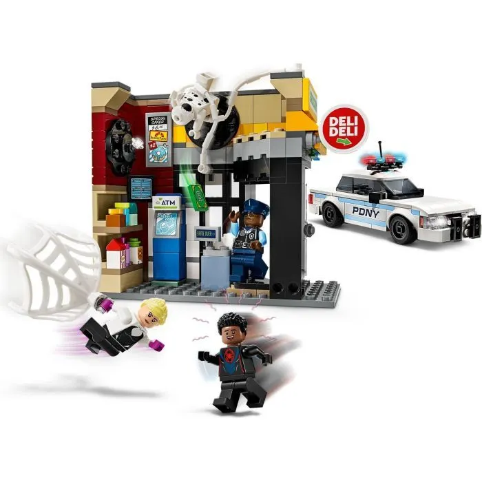 Конструктор LEGO Super Heroes Всесвіт-павук: Майлз Моралес проти Плями (76311) зображення 3
