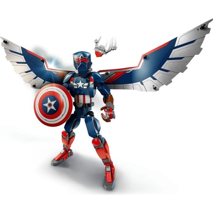 Конструктор LEGO Marvel Фигурка Сэм Уилсон Капитан Америка (76296) изображение 3