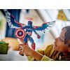 Конструктор LEGO Marvel Фигурка Сэм Уилсон Капитан Америка (76296) изображение 8