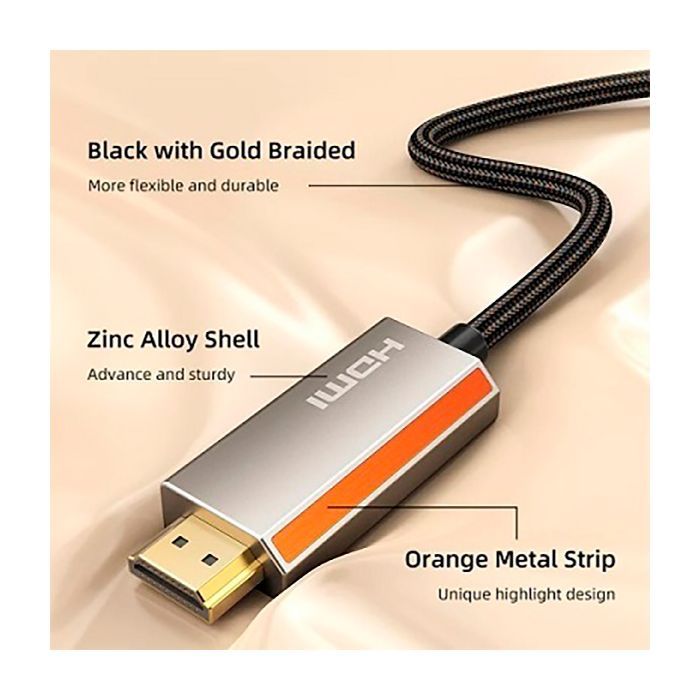 Кабель мультимедийный USB-C to HDMI 2.0m Cabletime (CA914258) изображение 5