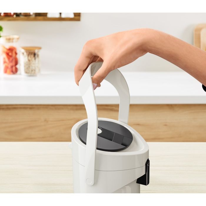 Термос Tefal Ponza Pump, 1.9л, пластик, скло, чорний (K3140114) изображение 8