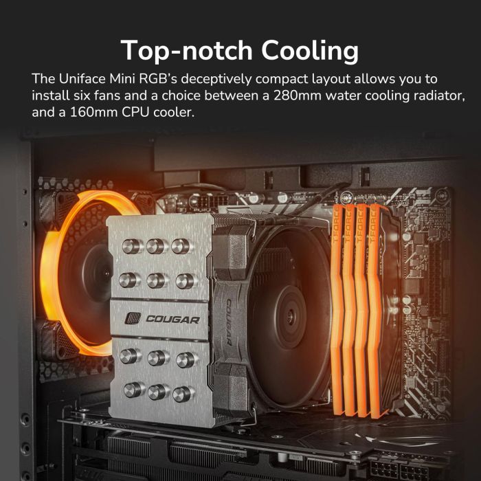 Корпус Cougar UNIFACE MINI RGB Black зображення 10