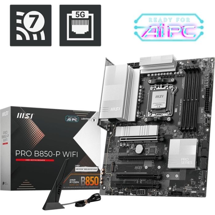 Материнская плата MSI PRO B850-P WIFI изображение 5