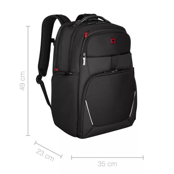 Рюкзак для ноутбука Wenger 17" New Icons, Meteor, Black (653188) зображення 2