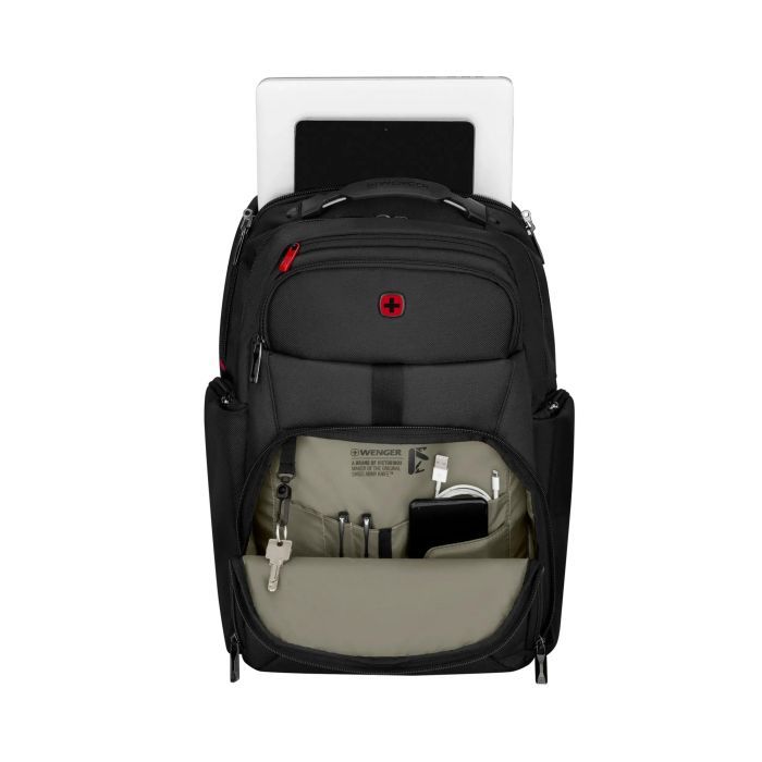 Рюкзак для ноутбука Wenger 17" New Icons, Meteor, Black (653188) зображення 7