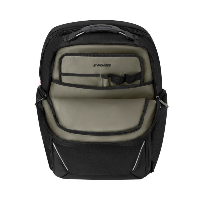 Рюкзак для ноутбука Wenger 17" New Icons, Meteor, Black (653188) зображення 9